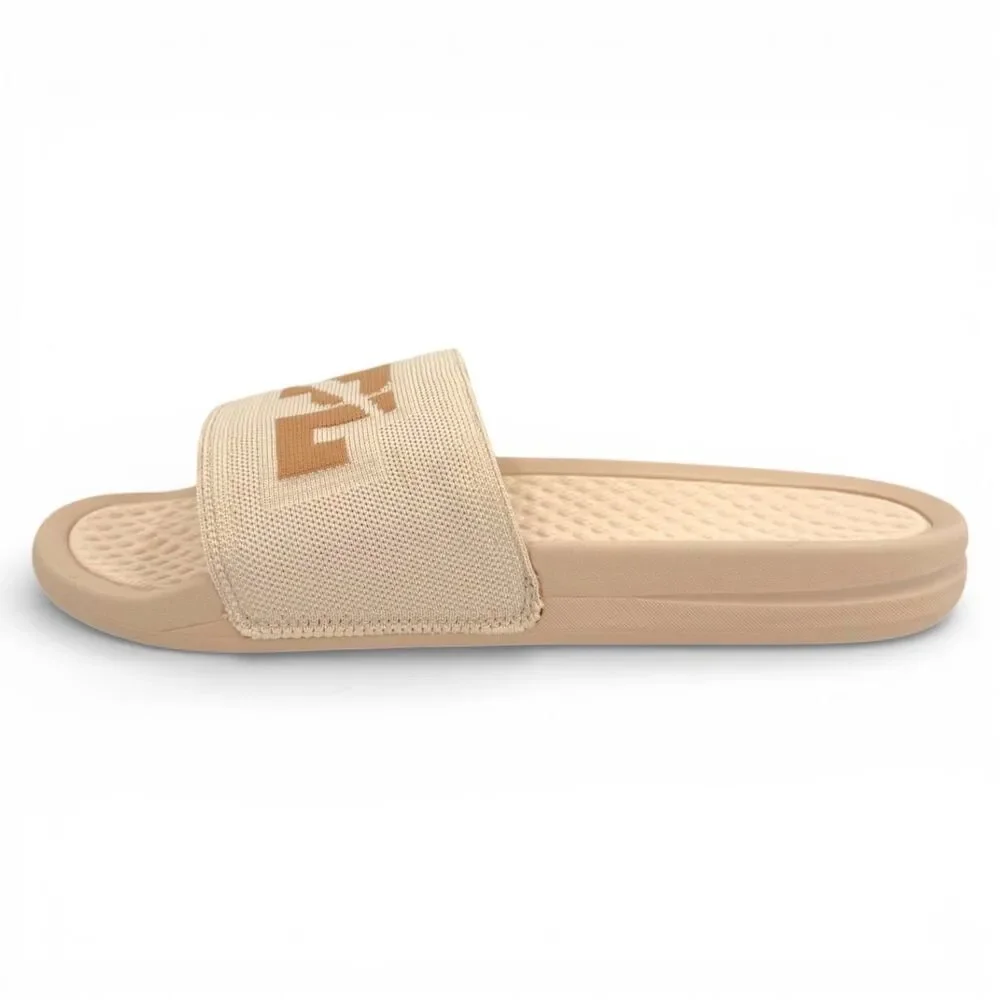 NEW APL Men's Big Logo TechLoom Slide Warm Silk/Caramel Size 8